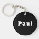 Search for paul key rings Black