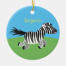 Search for zebra christmas tree decorations Illustration