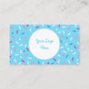 Search for sprinkle business cards Candy