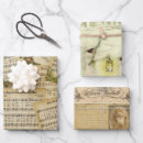 Search for vintage sheet music wrapping paper Victorian