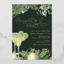 Search for gold foil christmas invitations Mistletoe