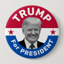 Search for president campaign badges Election