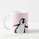 Search for pink penguin mugs Whimsical
