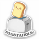 Search for bread lover stickers Funny