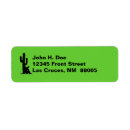 Search for sombrero return address labels Cactus