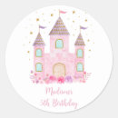 Search for magical castle stickers Princess party
