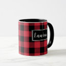 Search for red buffalo check mugs Black