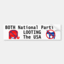 Search for national party bumper stickers Republican
