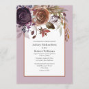Search for plum and gold wedding invitations Floral