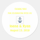 Search for navy blue and yellow wedding stickers Anchor
