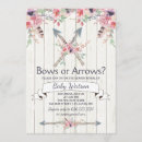 Search for arrow gender reveal invitations Bows