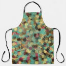 Search for circle pattern aprons Blue