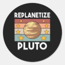 Search for planet pluto stickers Astronomy