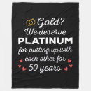 Search for 50th anniversary blankets Couple