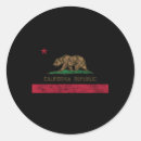 Search for california republic stickers State flag