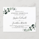 Search for wedding reception invitations Eucalyptus