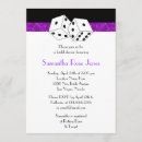 Search for las vegas bridal shower invitations Black