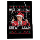 Search for trump christmas gift bags Xmas