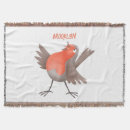 Search for robin bird blankets Songbird