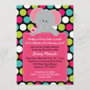 Search for polkadot invitations Elephant