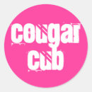 Search for cougars stickers Funny