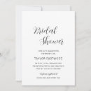 Search for simple bridal shower invitations Modern