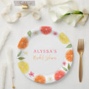 Search for citrus plates Lemon bridal shower