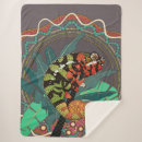 Search for chameleon blankets Illustration
