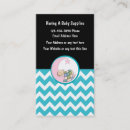 Search for baby clothes store business cards Cute