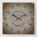 Search for wooden board clocks Driftwood
