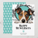 Search for fox terrier christmas cards Happy howlidays