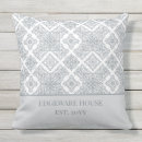 Search for grey and white pattern cushions stylish