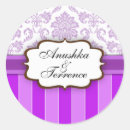 Search for purple damask stickers Flower