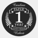 Search for first anniversary stickers Married