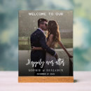 Search for wood welcome wedding signs Typography