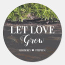Search for let love grow stickers Rustic