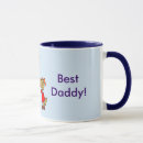 Search for fathers day cartoon mugs Daddy