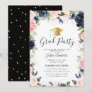 Search for greenery graduation invitations Watercolor floral