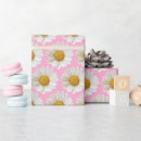 Search for pink daisy wrapping paper Floral pattern