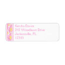 Search for gerbera daisy wedding return address labels Yellow