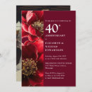 Search for 40th vow renewal invitations Elegant