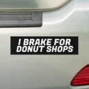 Search for donut bumper stickers Funny