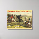Search for wild west canvas prints Buffalo bill