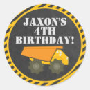 Search for construction machine stickers For kids