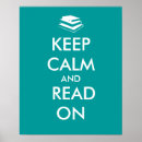 Search for keep calm and read on posters Library
