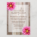 Search for dahlia wedding invitations Rustic