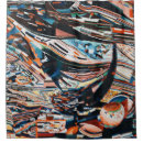 Search for mural shower curtains Pattern