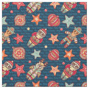 Search for santa fabric Red