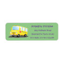 Search for school bus return address labels Back to school