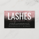 Search for eyelash extensions loyalty cards Rose gold